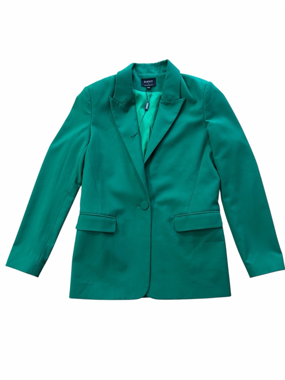 Bardot x Revolve Sandie Long Blazer In Fern